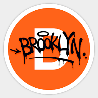 Brooklyn Bound D Train Sticker